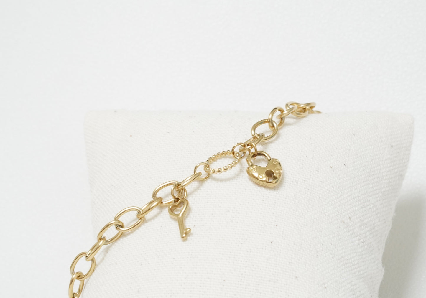 Heart & Key Necklace