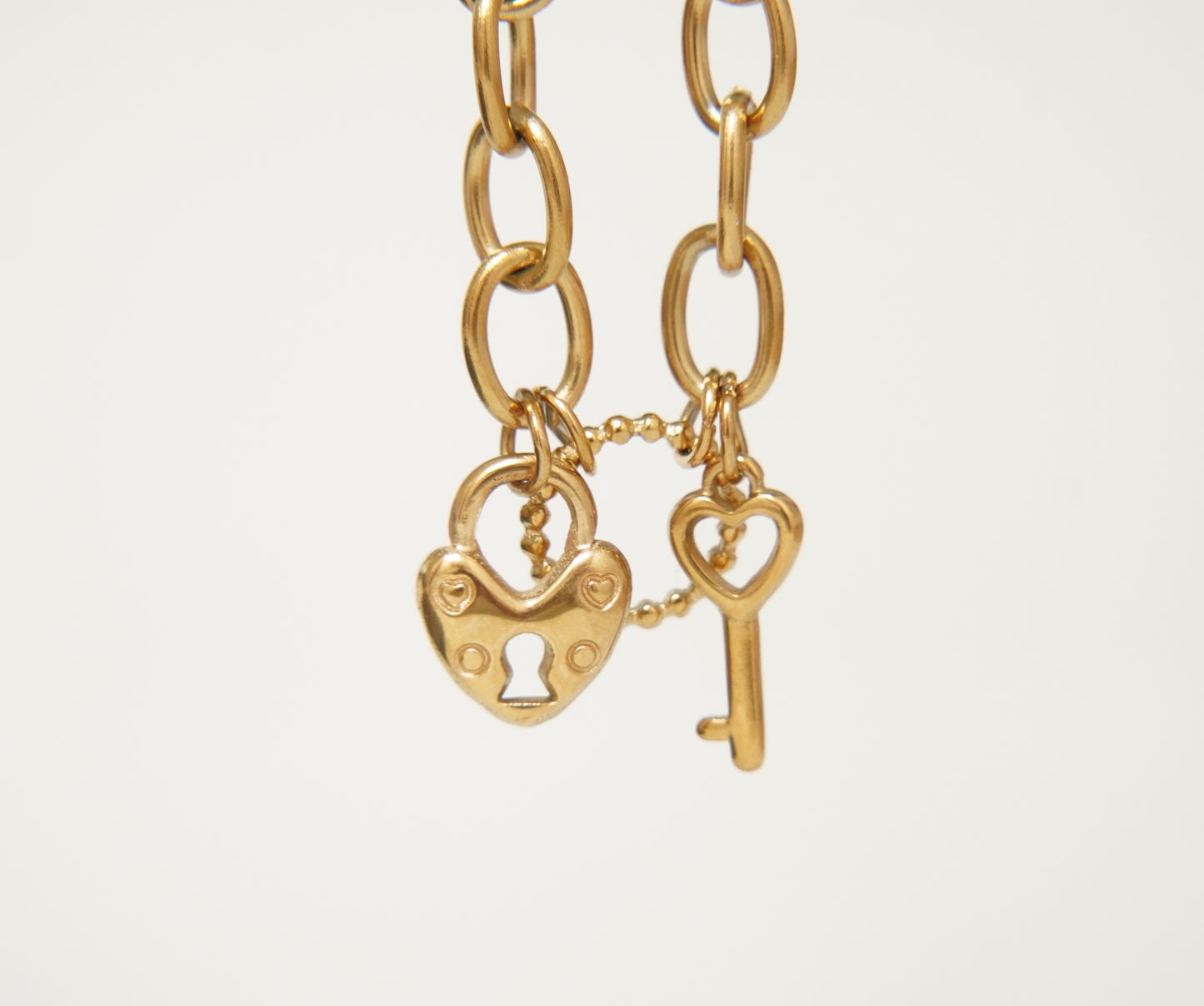 Heart & Key Necklace