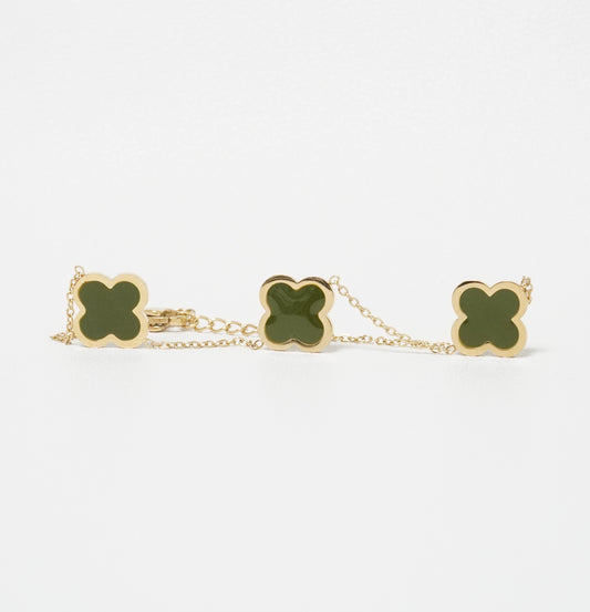 Green Clover Bracelet