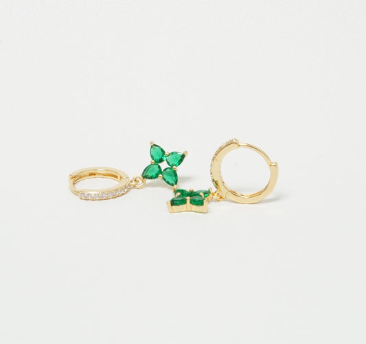 Sophie Emerald Earrings