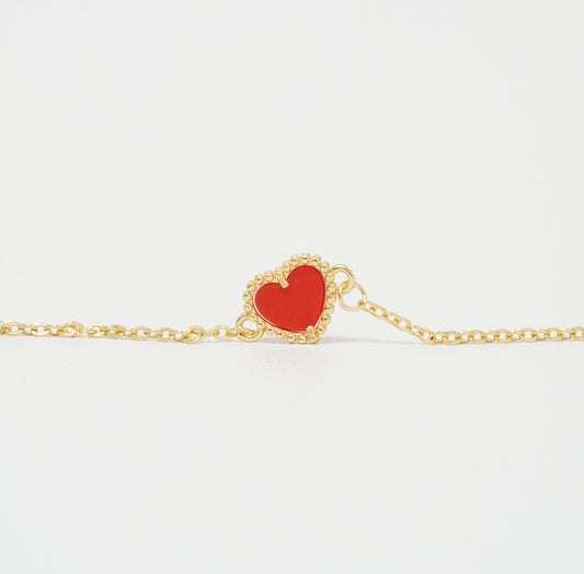 Red Heart Bracelet