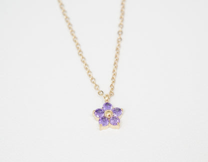 Purple Bloom Ketting