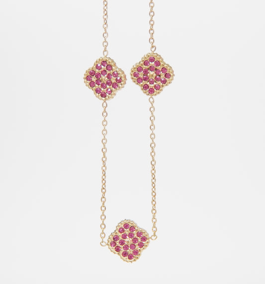 Lucky Blossom Trio Ketting