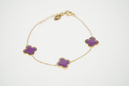 Violettes Armband