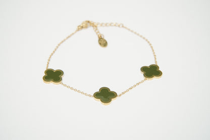 Green Clover Bracelet