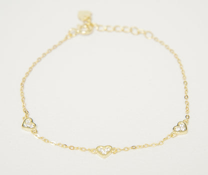 Celeste Heart Armband