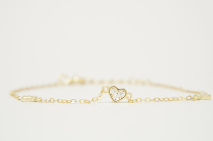 Celeste Heart Armband