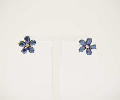 Midnight Blossom Earrings