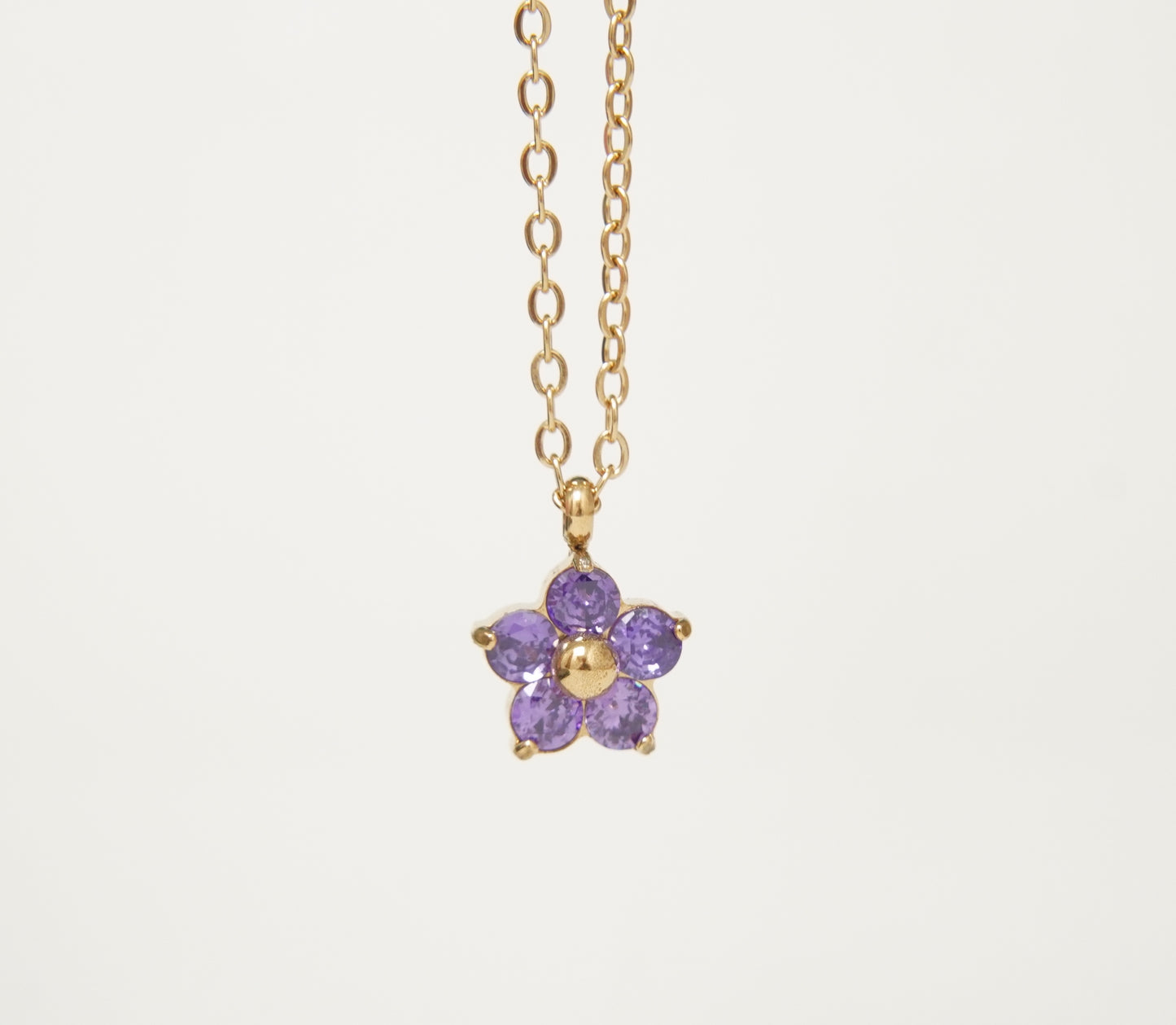 Purple Bloom Ketting