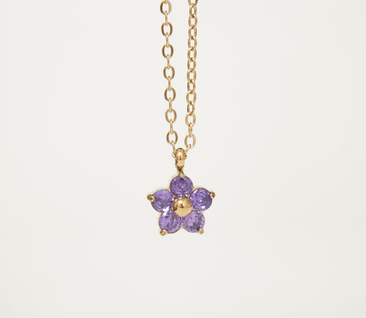 Purple Bloom Ketting