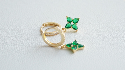 Sophie Emerald Earrings